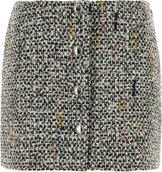 Alessandra Rich Dames, Rokken, Veelkleurig, Maat: 2XS Tweed