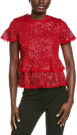 endless rose Sequin Babydoll Top