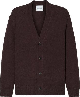 Closed Cardigan con bottoni - Marrone