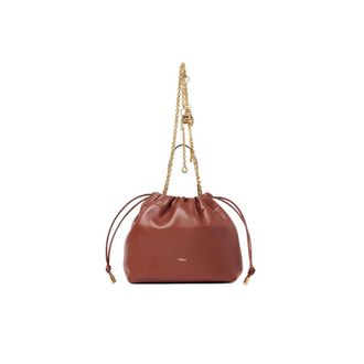 Chlo&eacute; Icons Mini Shoulder Bag - female - Chlo&eacute; - Bucket Bags - Brown - ONE SIZE - Bags
