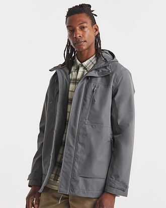 Jacamo Fleece Lined Waterproof Anorak