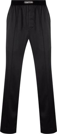 Tom Ford Elastic Waistband Silk-Blend Pajama Pants