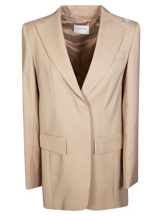 Sportmax Neutral Mela Pleated Back Blazer