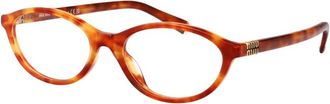 Miu Miu Stijlvolle optische bril in zwart - Dames - Brillen - Bruin - 54 MM - Accessoires