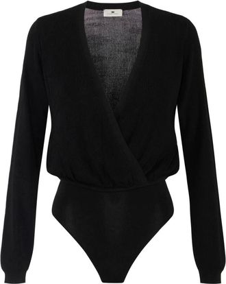 Elisabetta Franchi Dames, Tops, Zwart, Maat: XS Zijde