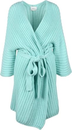 Nobili Aqua Green Cashmere Cardigan