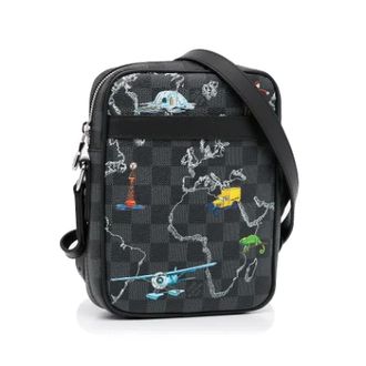 Louis Vuitton Pre-owned Cross Body Bags, female, Black, Size: ONE SIZE Pre-owned Canvas Crossbody Bag