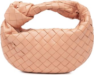 Bottega Veneta Peach Mini Nappa Intrecciato Jodie