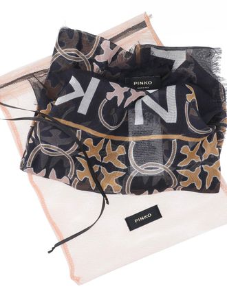 Pinko Womens Scarfs Multicolour Modal
