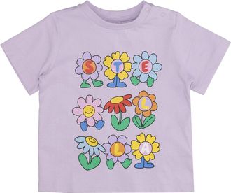 Stella McCartney Stella McCartney Kinder T-Shirts und Polos Lila