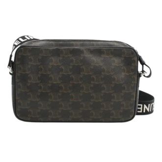 Celine Pre-owned Cross Body Bags, male, Black, Size: ONE SIZE Pre-owned PVC Shoulder Bag