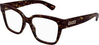 Gucci Fashion Brillen - Dames - Brillen - Bruin - 53 MM - Accessoires