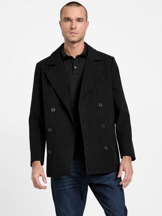 Guess Jimmy Wool-Blend Coat