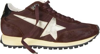 Golden Goose Brown Suede White Star Sneakers