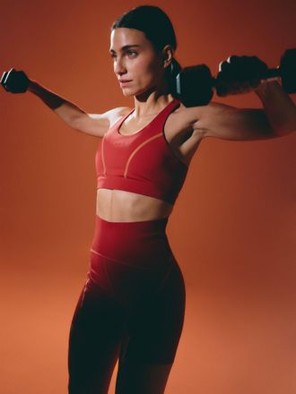 Born Living Yoga Top Brone Sunset