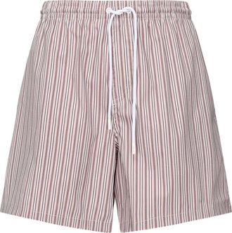 Loro Piana Shorts a righe con coulisse - Rosa