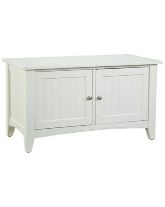 Alaterre Shaker Cottage Storage Cabinet Bench