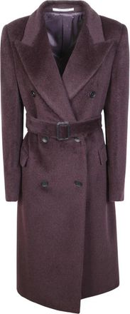 Tagliatore Cappotto DP Foderato Jole - Coats - Mujer - P&uacute;rpura - 2XS