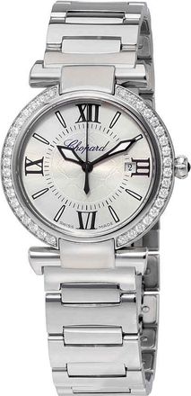 Chopard Imperiale Silver Dial Stainless Steel Ladies Watch 388541-3004