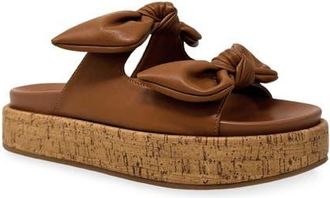 Shushop Kiki Platform Sandal in Tan at Nordstrom, Size 8.5