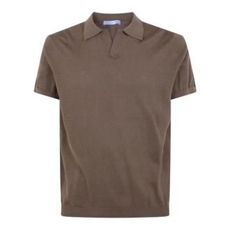 People of Shibuya Polo Shirts, male, Brown, Size: 3XL Nosaka Polo Shirt