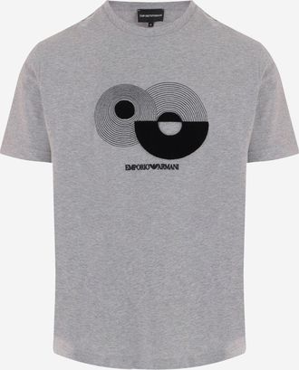 Emporio Armani T Shirt Emporio Armani In Cotone Con Logo