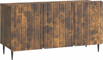 vidaXL Mueble De Tv 99 X 34,5 X 52 Cm Roble Ahumado Vidaxl