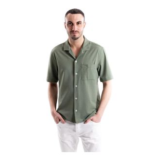Xacus Active Shirt - Heren - Korte mouwen Overhemden - Groen - XL - Overhemden