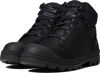 Skechers Rotund-Darragh Steel Toe Womens Shoes Black : 5.5 B - Medium, Textile