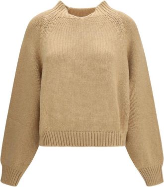 Khaite Jersey de Cachemira Cain - Knitwear - Mujer - Beige - M