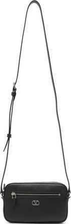 Valentino Garavani Black VLogo Mini Crossbody Bag