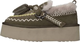 Elena Iachi Mi-02 Loafers - Dames - Loafers - Groen - 37 EU - Su&egrave;de - Schoenen
