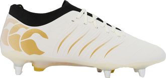 Canterbury Of New Zealand Unisex Adult Phoenix 2.0 Elite Soft Ground Rugby Boots (White) - Size UK 10.5