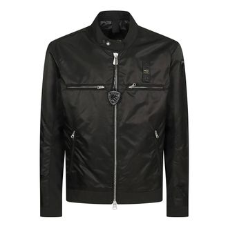 Blauer Light Jackets, male, Black, Size: XL Blauer Coats Black