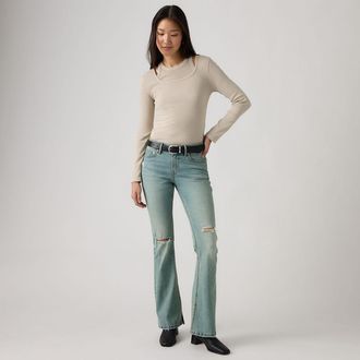 Levi's Low Slim Boot Jeans - Womens - 23X30 - Blue