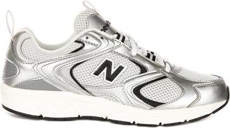New Balance Sneakers, male, Gray, 4 UK, Silver Athletic Midsole Shoes Men