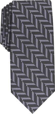 Alfani Mens Devon Silk Professional Neck Tie Black O/S