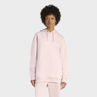 adidas Kapuzensweatshirt ADIDAS ORIGINALS ESSENTIALS OVERSIZED HOODIE, Damen, Gr. XXL, sandy pink, Obermaterial: 80% Baumwolle, 20% Polyester, angesetztes B&uuml;