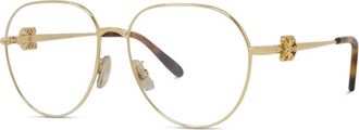 Loewe Anagram Eyeglasses - Dames - Brillen - Geel - 55 MM - Accessoires