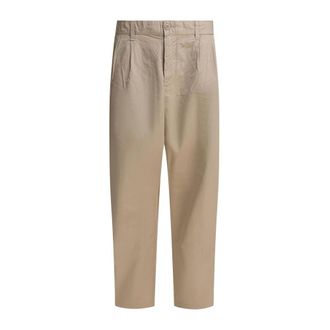 Carhartt Work in Progress Heren, Broeken, Beige, Maat: W32 Katoen