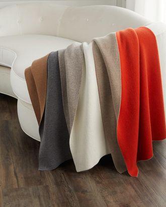 Sofiacashmere Double-Face Cashmere Throw