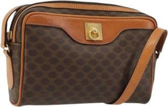 Celine Pre-owned Cross Body Bags, female, Brown, Size: ONE SIZE Pre-owned Vintage Shoulder Bag