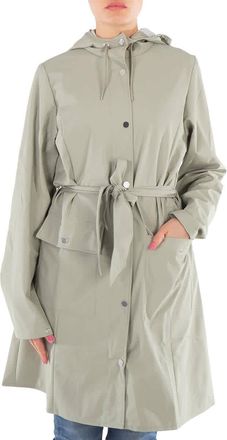 Rains Waterproof Curve W Jacket - Earth
