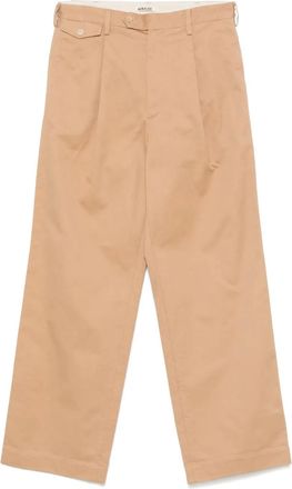 Auralee Chino con pieghe - Toni neutri