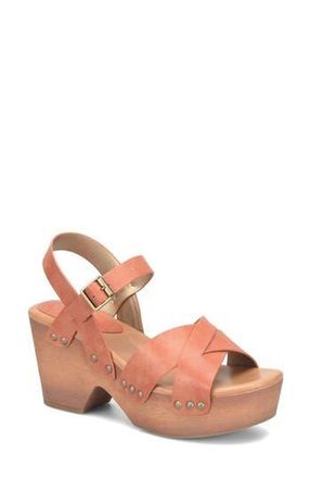 Korks Leda Ankle Strap Platform Sandal in Rust at Nordstrom Rack, Size 11