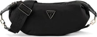 Guess Eco Gemma Crossbody - Dames - Heuptassen - Zwart - ONE Size - Tassen