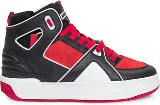 Just Don Basketball Courtside High-Top Sneakers - Heren - Sneakers - Veelkleurig - 42 EU - Leer - Schoenen