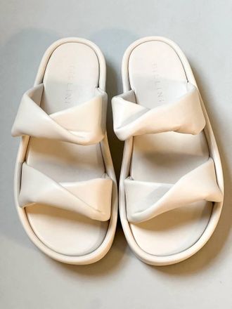 Billini Womens Ishan Platform Slide Sandal In Bone