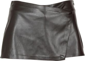 Aniye By Mini Rok-Broek - Dames - Leren & Su&egrave;de rokken - Bruin - S - Leer - Rokken
