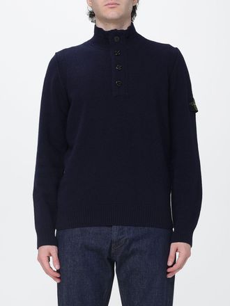 Stone Island Dolcevita in lana vergine con patch logo Compass